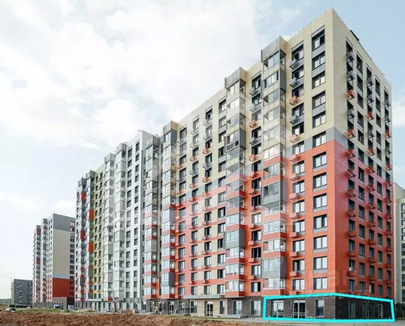 Помещение свободного назначения в Москва просп. Новосередневский, 21к2 ... - Фото 1