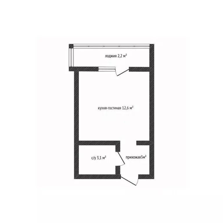 Студия Краснодарский край, Краснодар ул. Имени Генерала Корнилова, ... - Фото 2