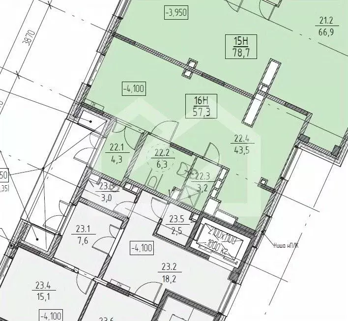 Помещение свободного назначения в Москва ул. Красного Маяка, 26А (58 ... - Фото 2
