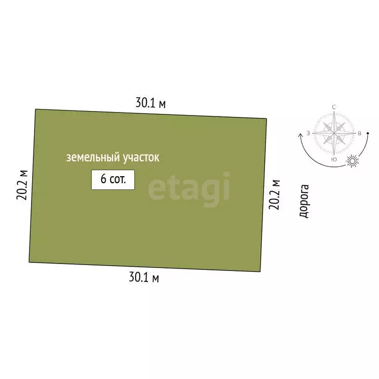 Участок в Тюменский муниципальный округ, КП Милан (6 м) - Фото 1