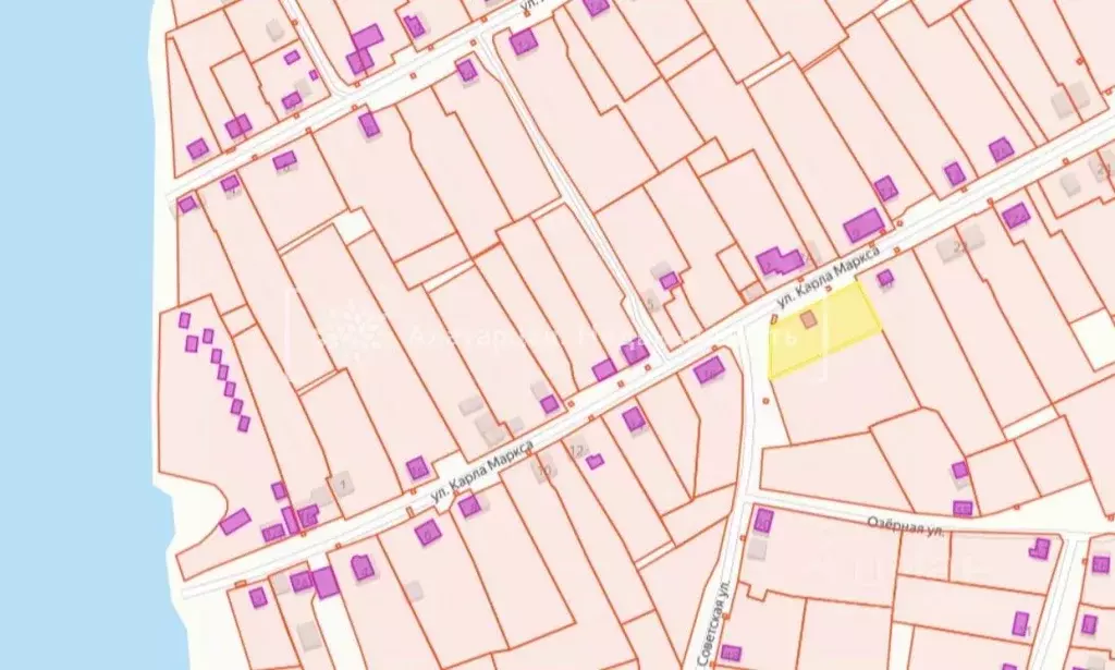 Участок в Томская область, Кожевниковский район, с. Киреевск ул. Карла ... - Фото 1