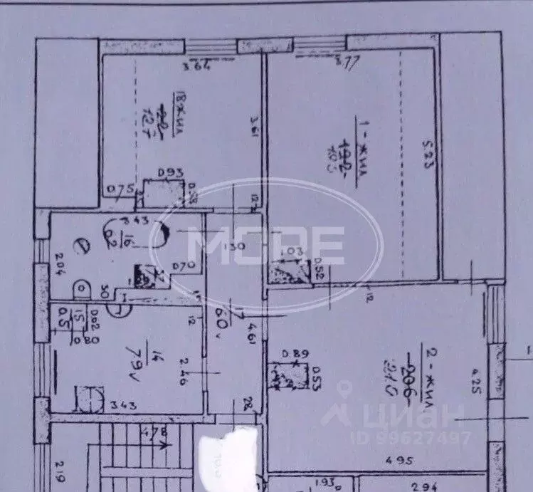 3-к кв. Калининградская область, Озерск ул. Суворова, 17 (80.0 м) - Фото 2