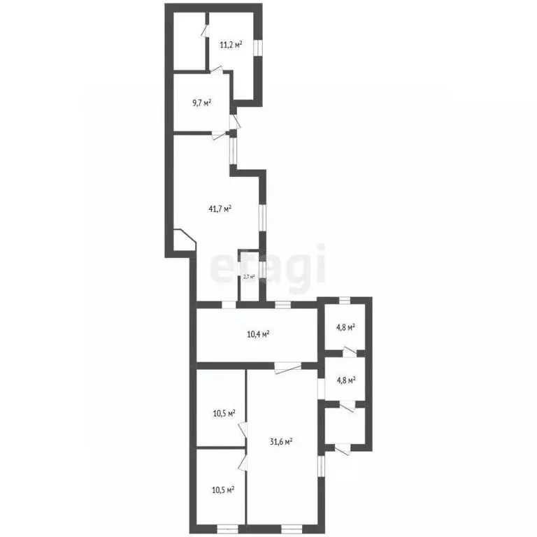 Дом в Челябинская область, Троицк Вокзальная ул., 42 (169 м) - Фото 2