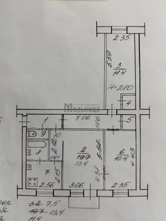 3-к кв. Волгоградская область, Волгоград ул. 7-й Гвардейской, 19А ... - Фото 1