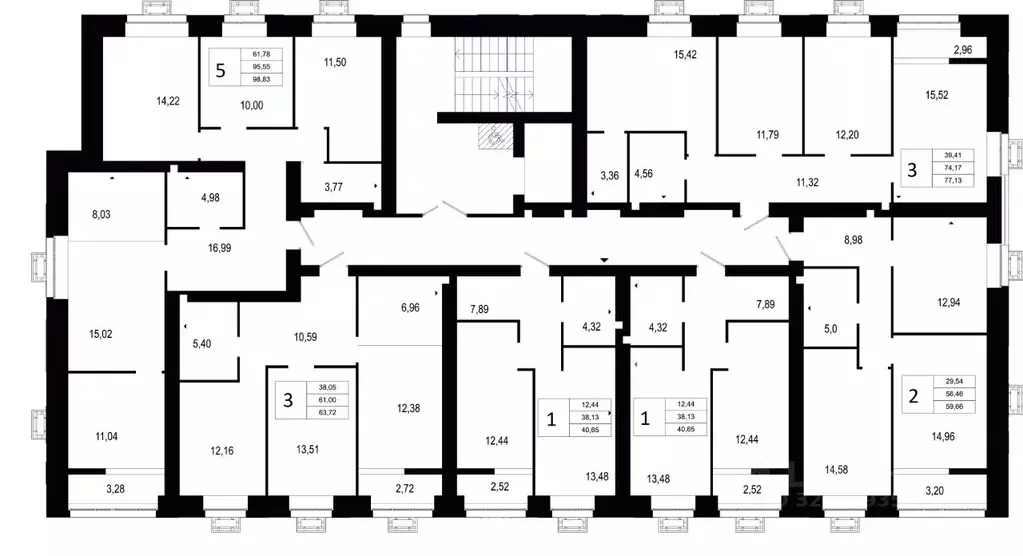 3-к кв. Волгоградская область, Волгоград ул. Землячки, 60 (77.13 м) - Фото 2
