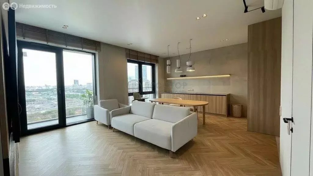 3-комнатная квартира: Москва, набережная Марка Шагала, 11к2 (99 м) - Фото 1