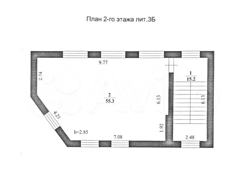 Офис, 55.3 м - Фото 0