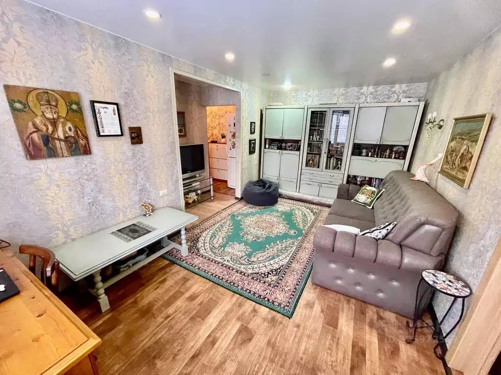 2-к кв. Кемеровская область, Новокузнецк просп. Дружбы, 33 (45.5 м) - Фото 2