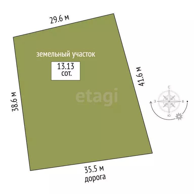 Участок в Красносельский район, Шолоховское сельское поселение, ... - Фото 1