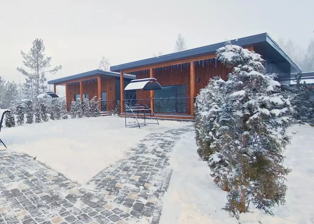 Дом в Ленинградская область, Приозерский район, Красноозерное с/пос, ... - Фото 1