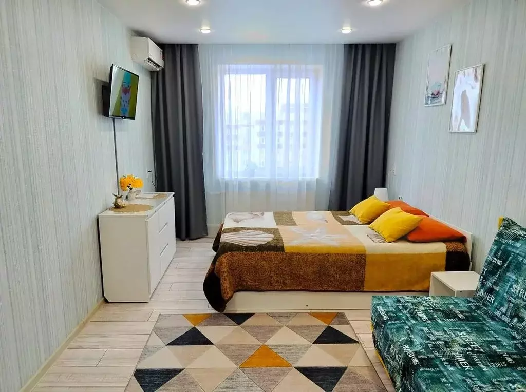 1-к кв. Татарстан, Казань Минская ул., 52 (35.0 м) - Фото 1