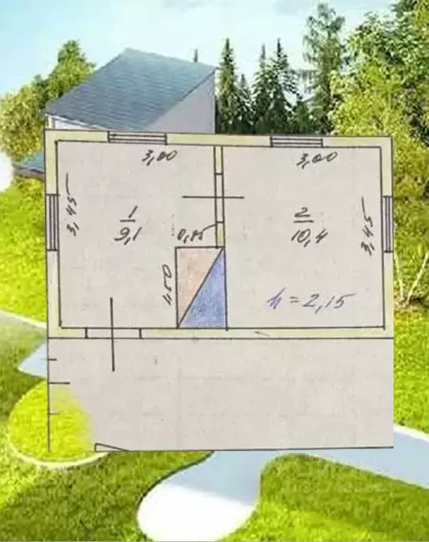 Дом в Алтайский край, Бийский район, с. Первомайское Октябрьская ул. ... - Фото 2