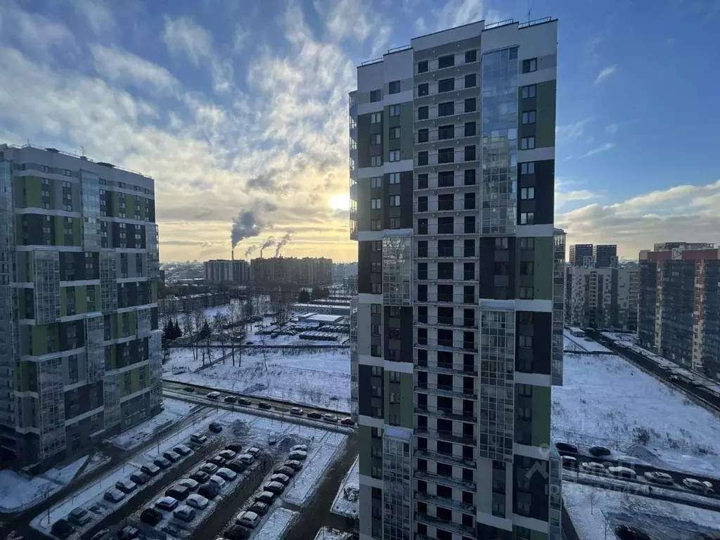 Студия Санкт-Петербург дор. Кушелевская, 3к11 (33.1 м) - Фото 1