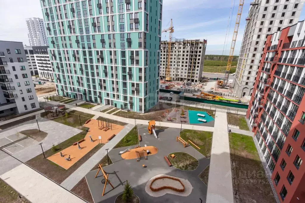 1-к кв. Тюменская область, Тюмень ул. Василия Малкова, 9 (41.2 м) - Фото 1