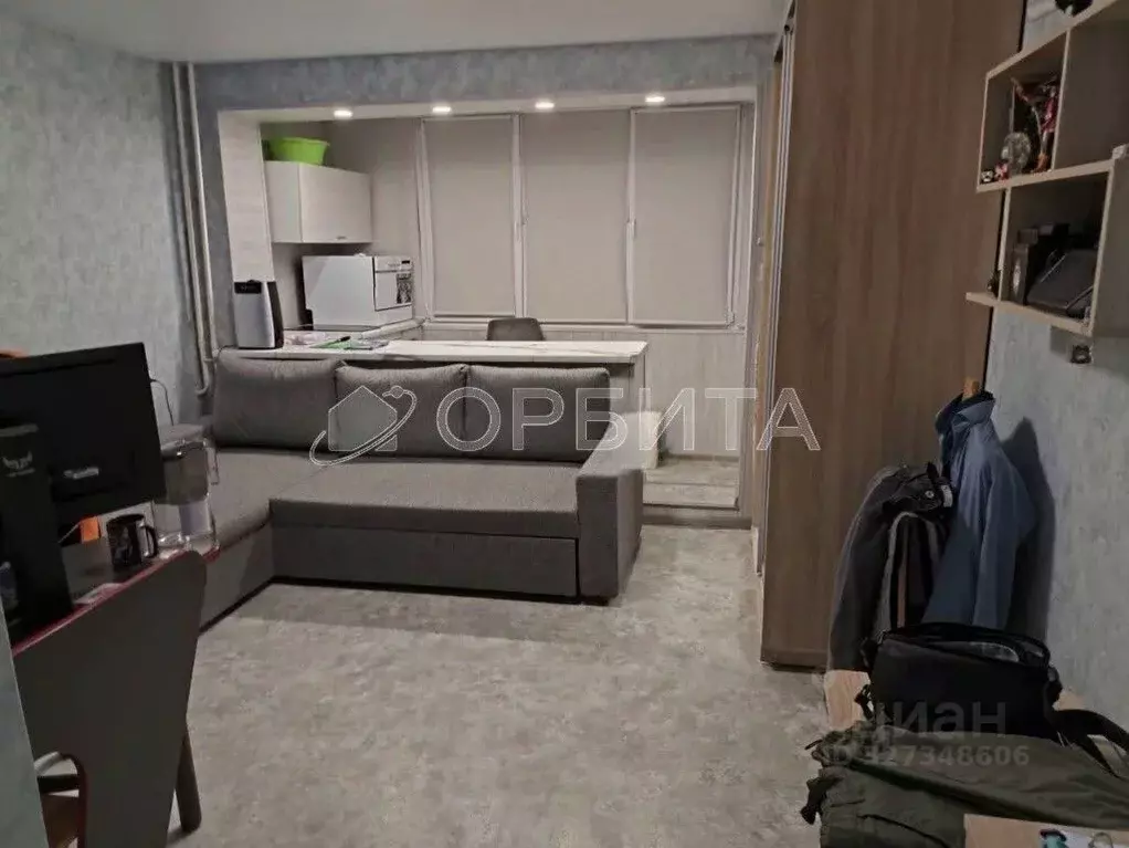 Студия Тюменская область, Тюмень ул. Седова, 66 (16.9 м) - Фото 1