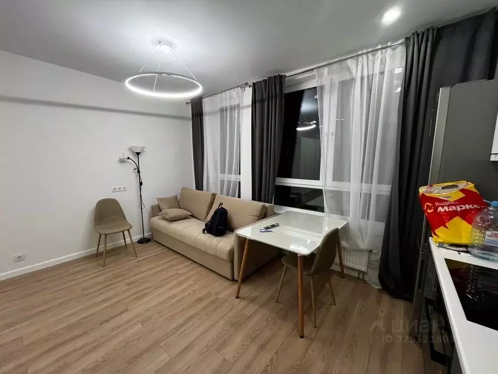 Студия Москва пер. Любучанский, 1к1 (25.6 м) - Фото 2