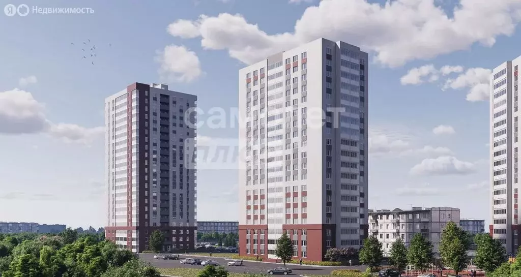 2-комнатная квартира: Липецк, ЖК Семейный Квартал (64.25 м) - Фото 1