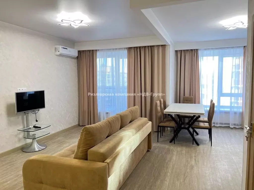 3-к кв. Хабаровский край, Хабаровск ул. Демьяна Бедного, 14А (74.6 м) - Фото 2