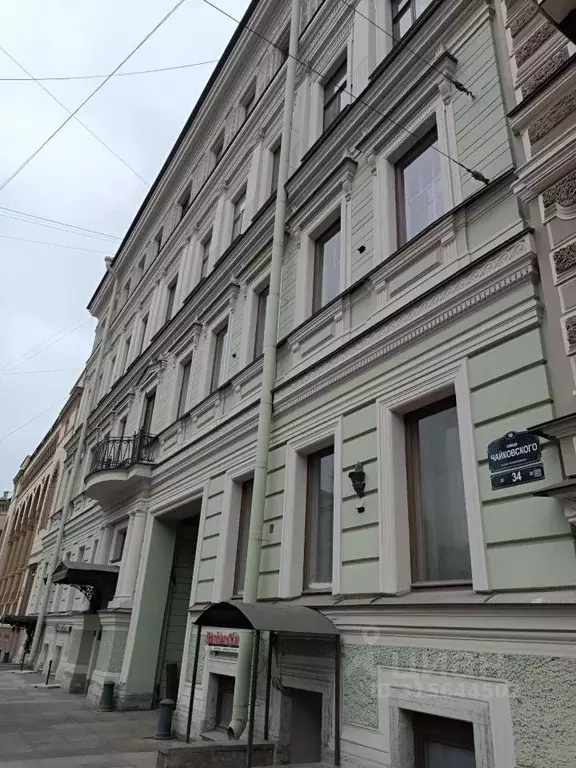 Комната Санкт-Петербург ул. Чайковского, 34 (9.0 м) - Фото 0