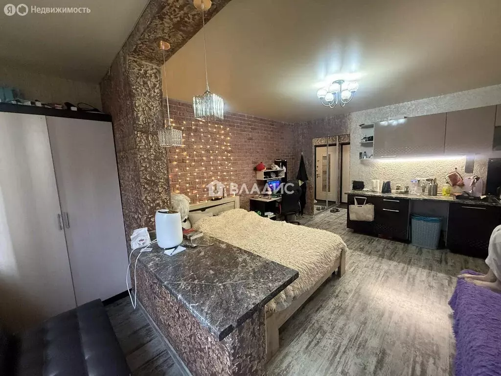 Квартира-студия: Кудрово, Европейский проспект, 13к2 (23.1 м) - Фото 1