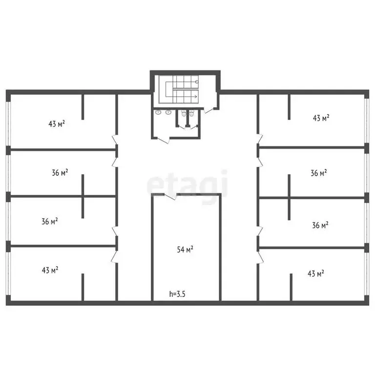 Офис (600 м) - Фото 1