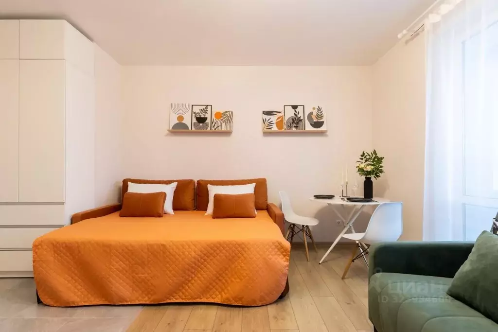 1-к кв. Нижегородская область, Нижний Новгород ул. Родионова, 31 (29.0 ... - Фото 2