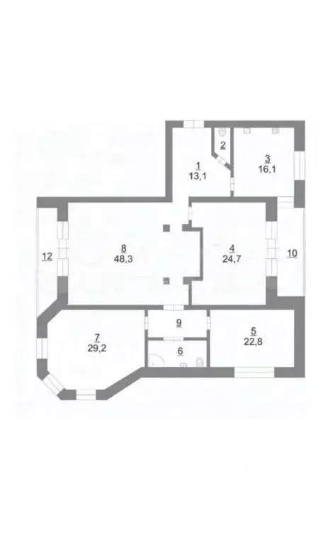 4-к кв. Челябинская область, Челябинск ул. Свободы, 88Б (171.5 м) - Фото 2