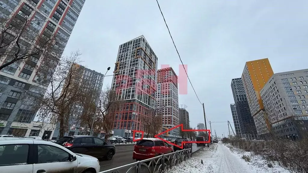 Торговая площадь в Свердловская область, Екатеринбург ул. Московская, ... - Фото 1