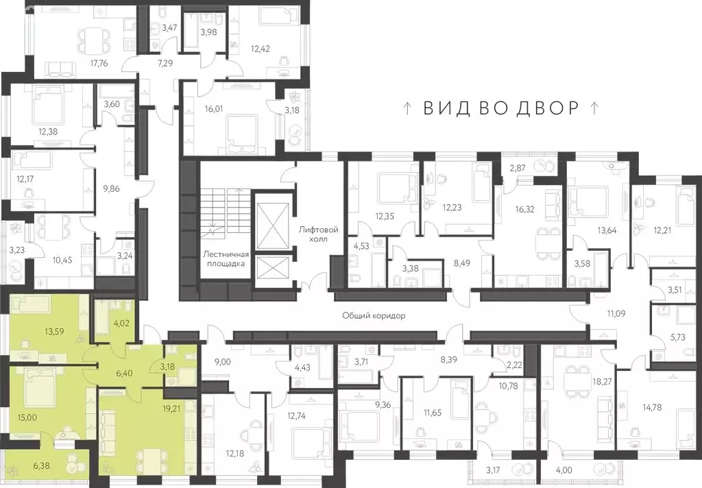 2-комнатная квартира: Екатеринбург, микрорайон Академический, ЖК ... - Фото 1