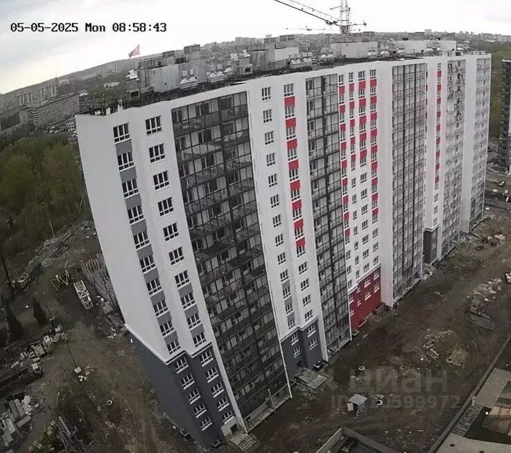 Студия Кемеровская область, Кемерово 55-й мкр, 9 (23.5 м) - Фото 2