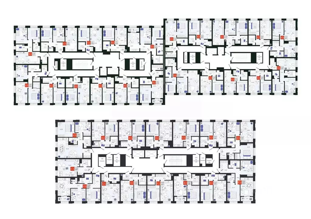 2-к кв. Тульская область, Тула Мясново мкр, Желания жилой комплекс ... - Фото 2