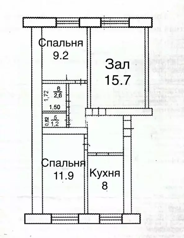 3-к кв. Оренбургская область, Оренбург просп. Братьев Коростелевых, ... - Фото 2