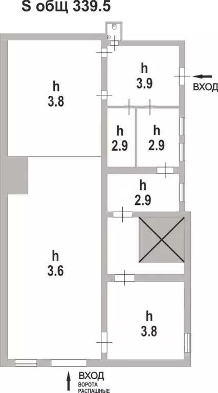 Склад в Санкт-Петербург ул. Коммуны, 67Ф (340 м) - Фото 1