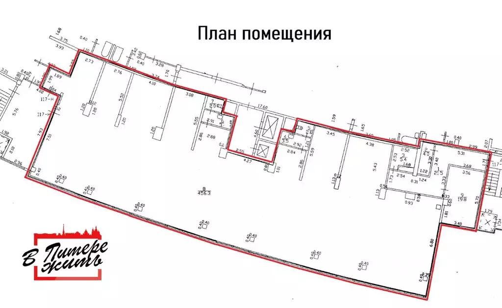 Помещение свободного назначения в Санкт-Петербург ул. Матроса ... - Фото 1