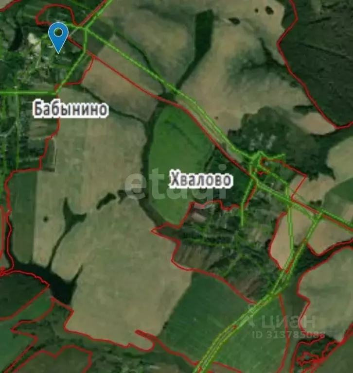 Дом в Калужская область, Село Бабынино с/пос, д. Хвалово 19 (17 м) - Фото 1