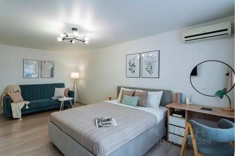 1-к кв. Башкортостан, Уфа ул. Менделеева, 122 (43.0 м) - Фото 1