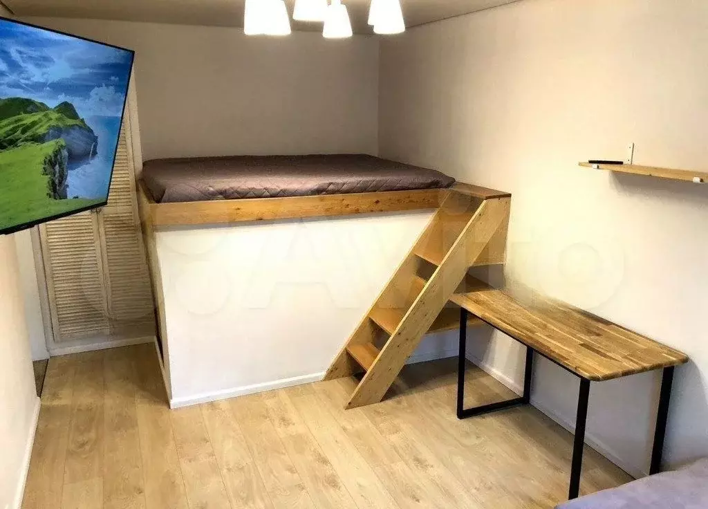 1-к. квартира, 32 м, 4/5 эт. - Фото 1