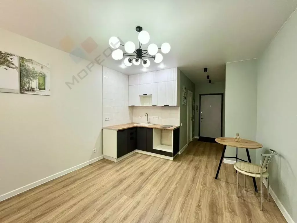 Студия Краснодарский край, Краснодар ул. Евгении Жигуленко, 7к1 (22.8 ... - Фото 1