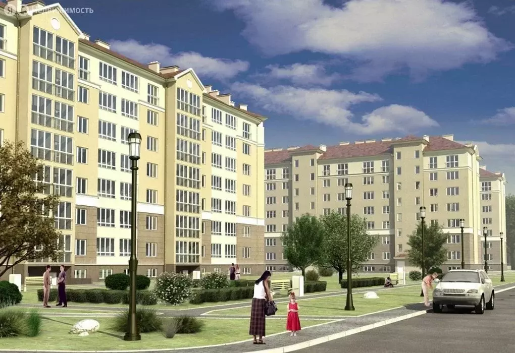 2-комнатная квартира: Калининград, Лужская улица, 23Бк1 (62.3 м) - Фото 1