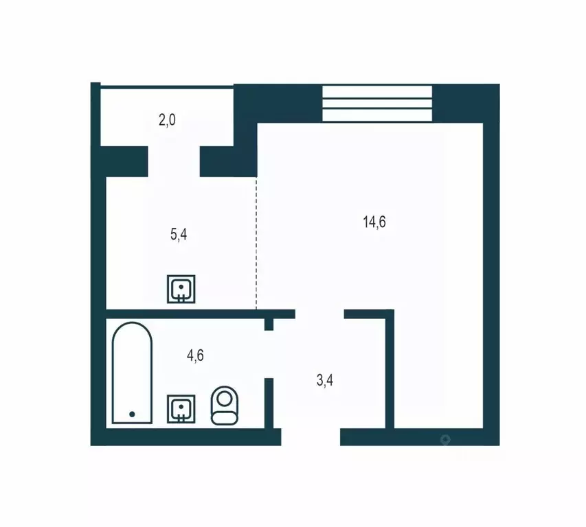 Студия Новосибирская область, Новосибирск ул. Имени генерал-майора ... - Фото 2