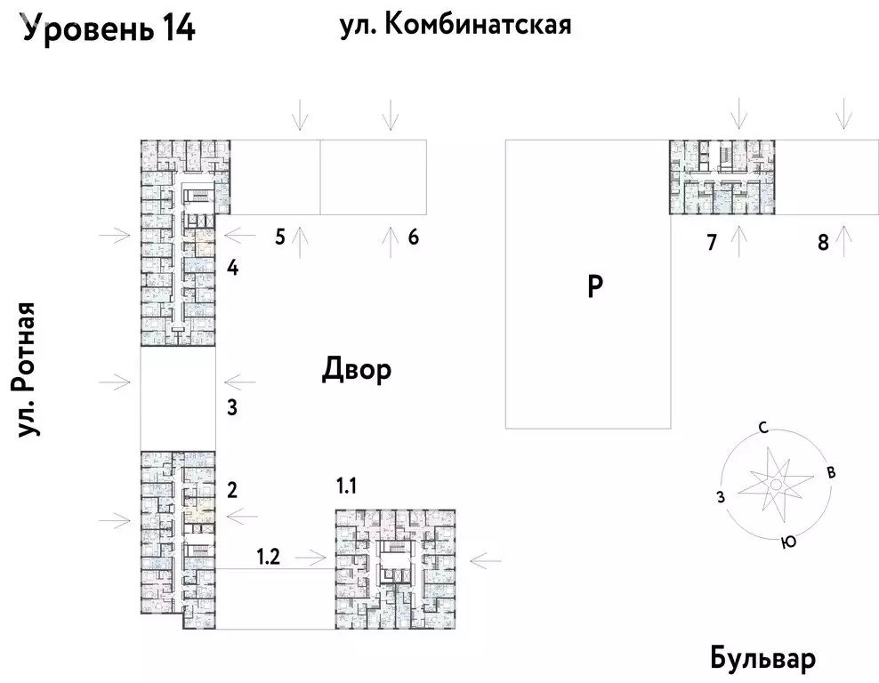 2-комнатная квартира: Екатеринбург, Ленинский район (42.43 м) - Фото 2