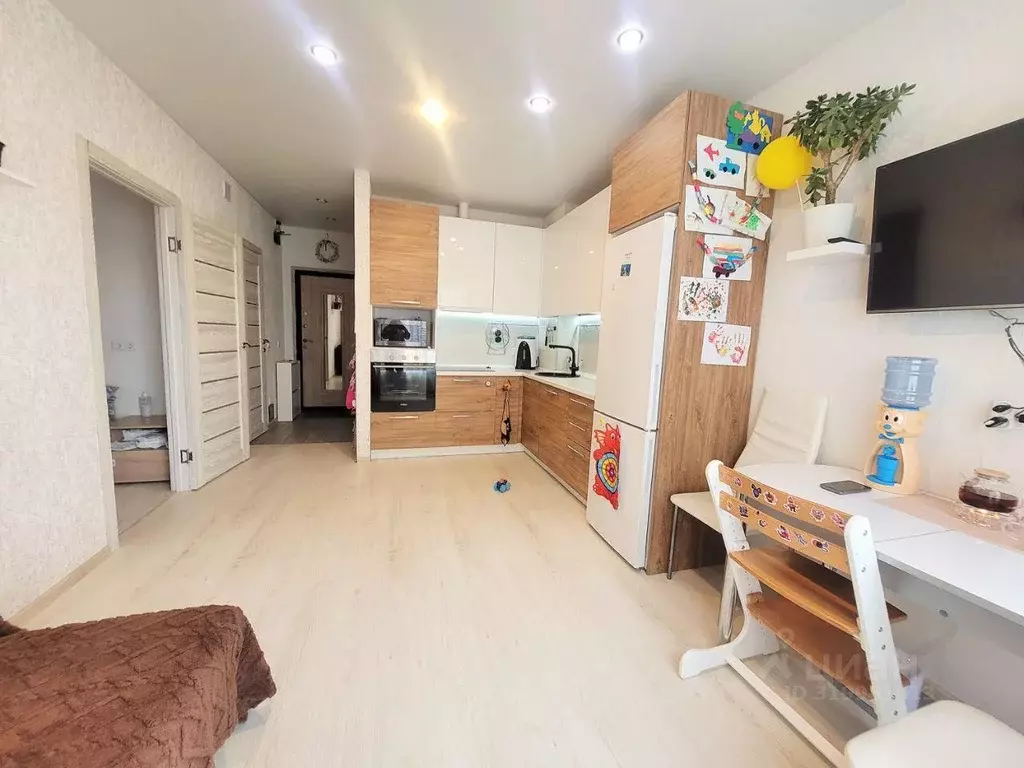 Квартира, 1 комната, 35.7 м - Фото 0