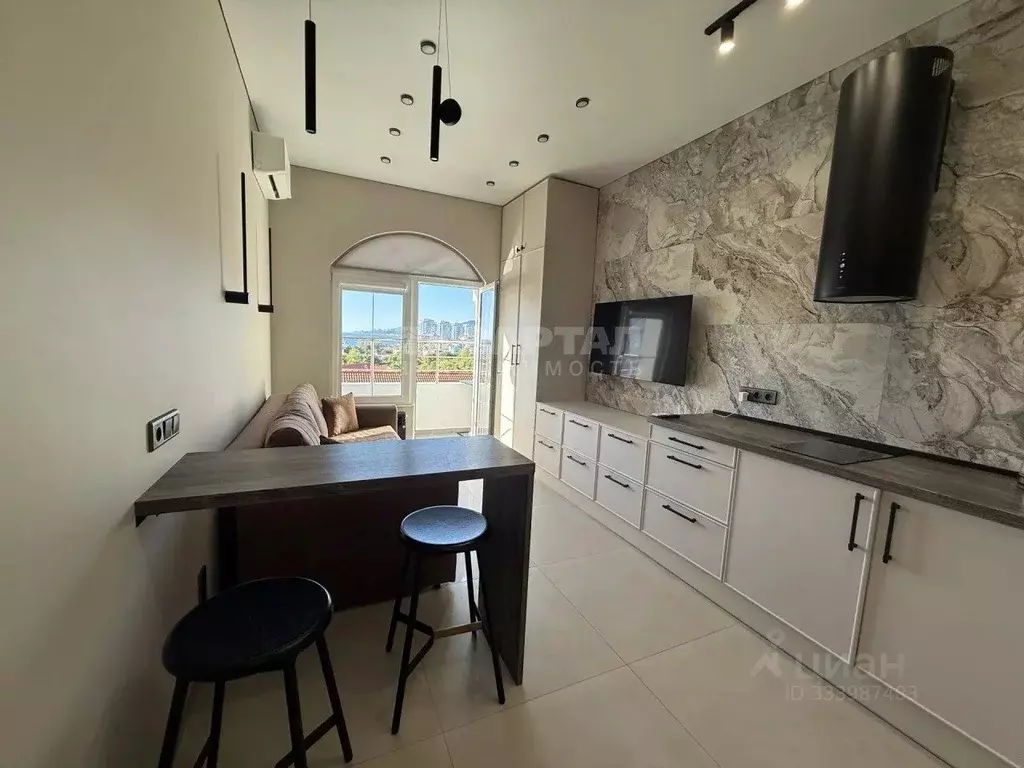 Студия Краснодарский край, Сочи Адлер жилрайон, ул. Ленина, 290/7к3 ... - Фото 2