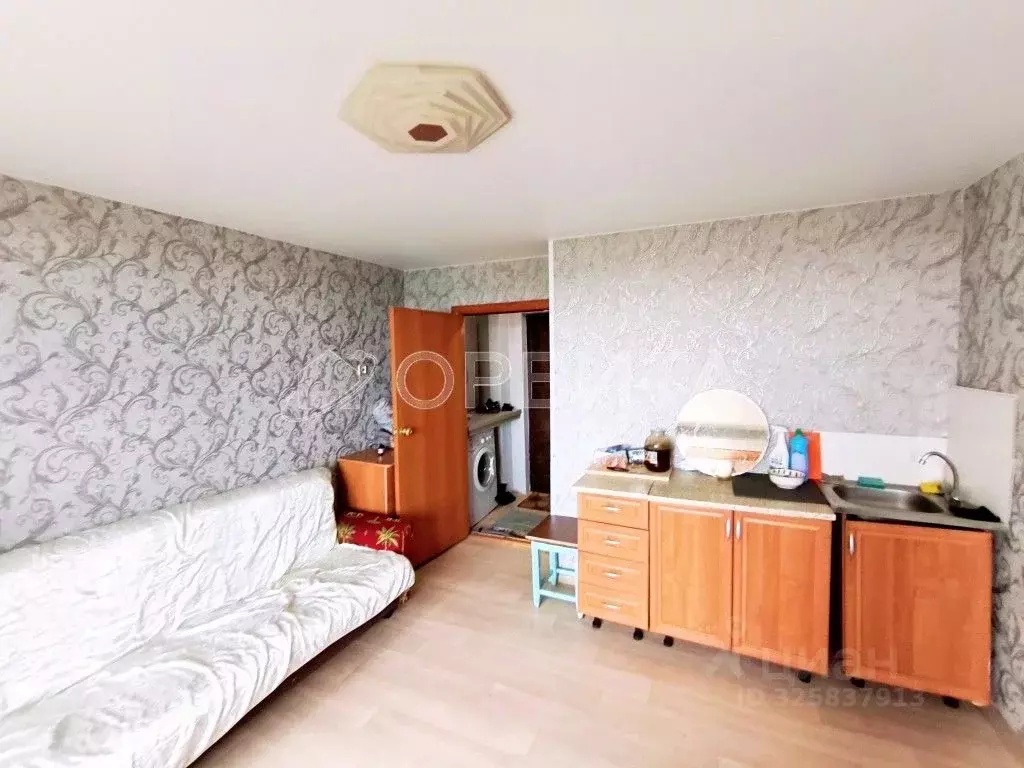 Студия Тюменская область, Тюмень ул. Бабарынка, 16б (17.3 м) - Фото 1