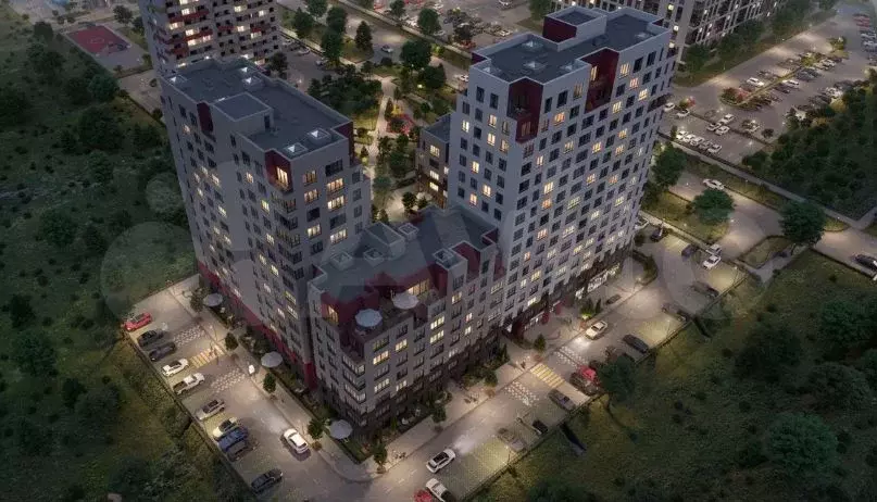 2-к. квартира, 54 м, 6/9 эт. - Фото 1