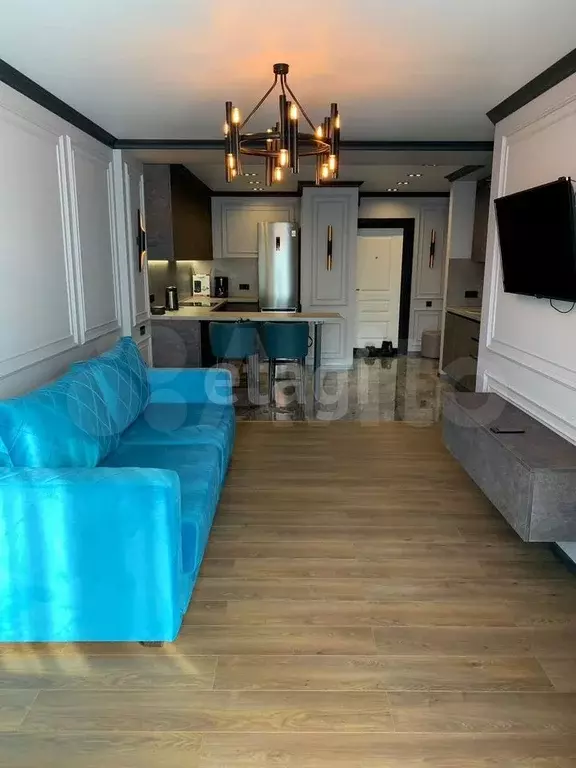2-к. квартира, 60 м, 4/26 эт. - Фото 1