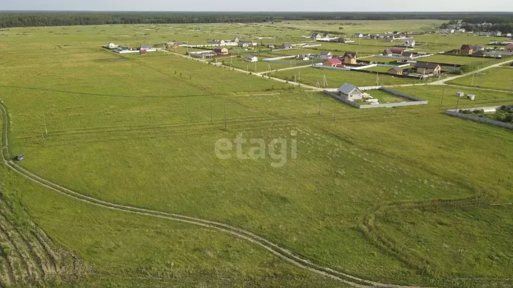 Участок в Тюменская область, Тюменский район, д. Криводанова, Станица ... - Фото 0