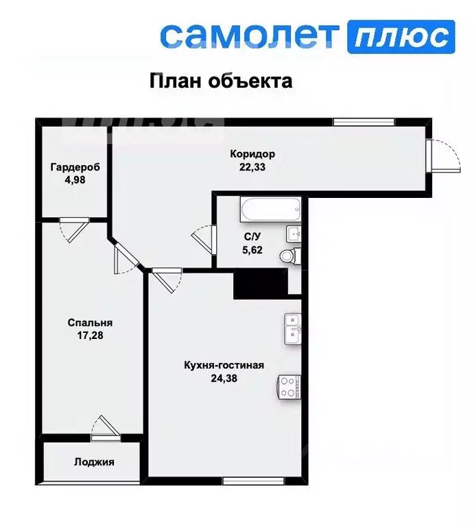 2-к кв. Свердловская область, Екатеринбург ул. Старых Большевиков, 3Г ... - Фото 1