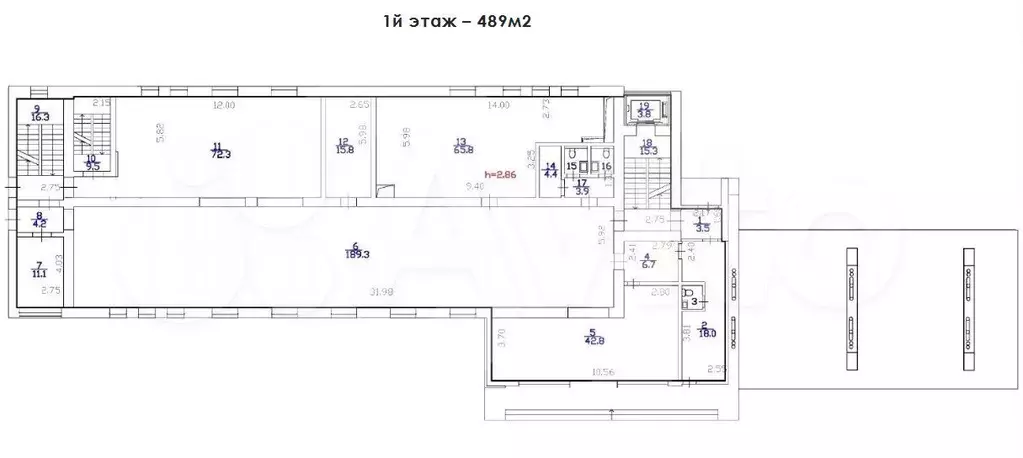 Продам офисное помещение, 489 м - Фото 0