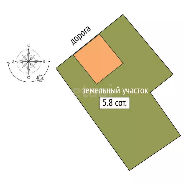 Дом в Ялуторовск, улица Ермака (63.8 м) - Фото 1